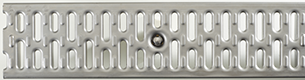 stainless slotted grate
