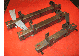 trench drain installation device