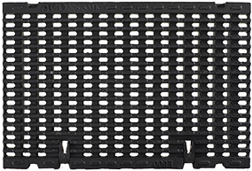 Iron Longitudinal grate